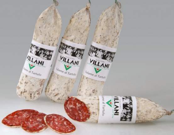 Villani | Salami mit schwarzen Trüffeln